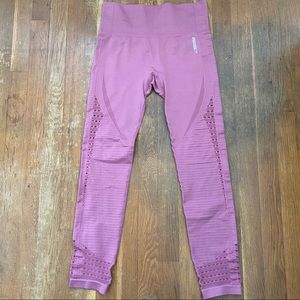 Pink Gymshark leggings size M